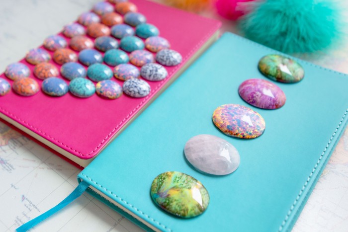 How to: Bejeweled Notebook DIY