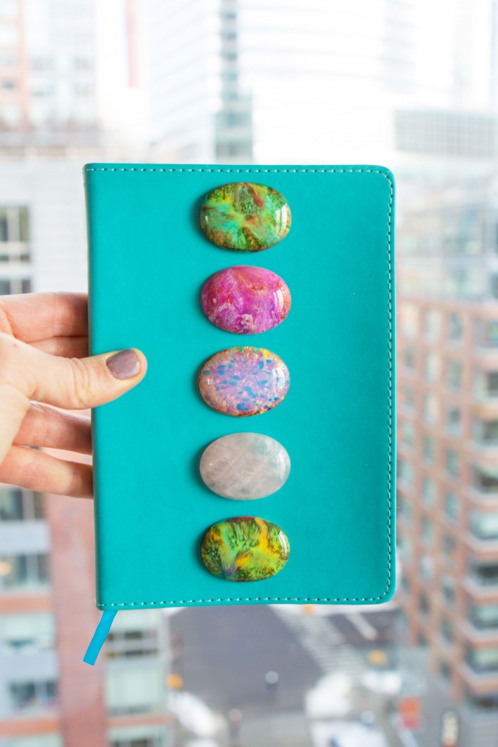 How to: Bejeweled Notebook DIY