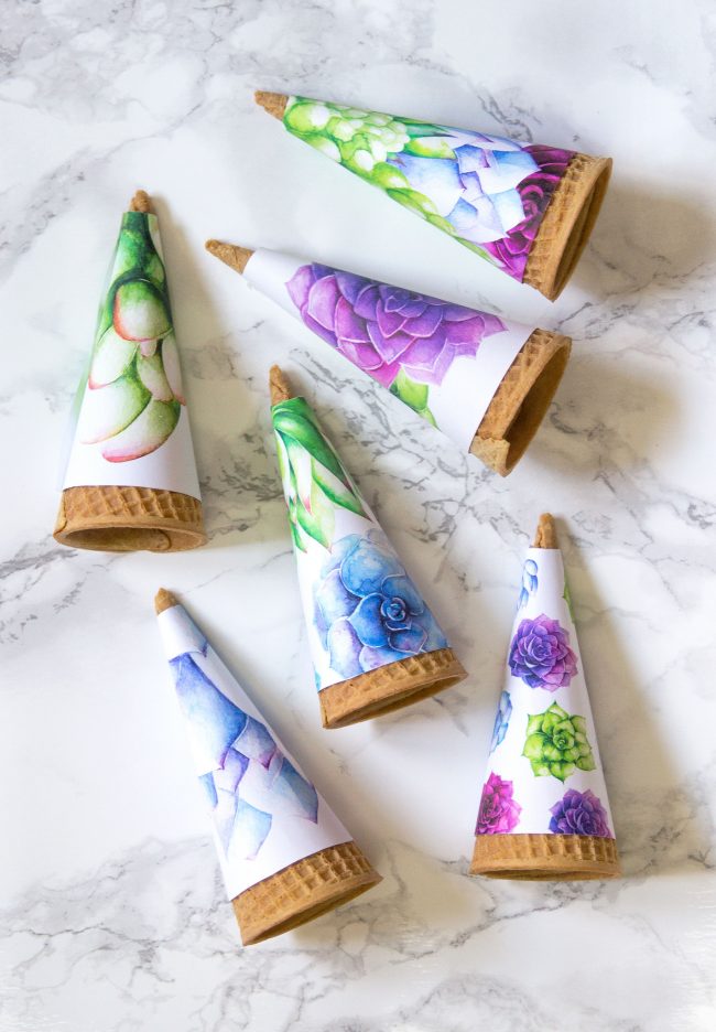 Free Ice Cream Wrapper Printable by thesarahjohnson.com