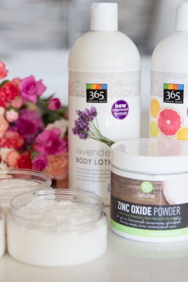 How to DIY Lavender Sunscreen