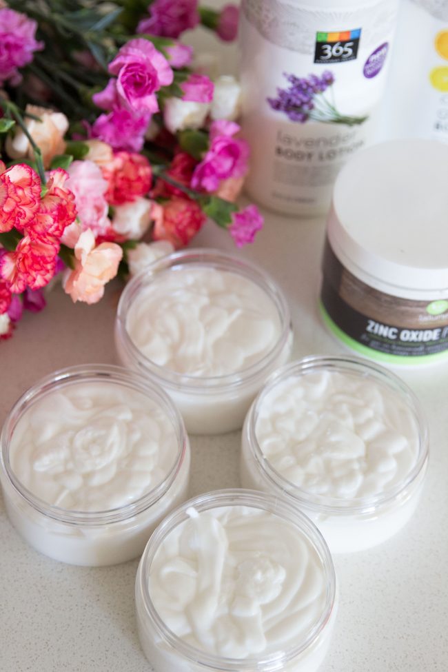 How to DIY Lavender Sunscreen