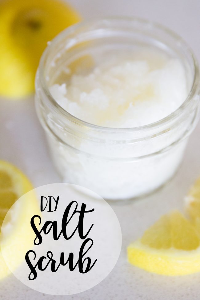 How to: DIY Lemon Exfoliating Salt Body Scrub