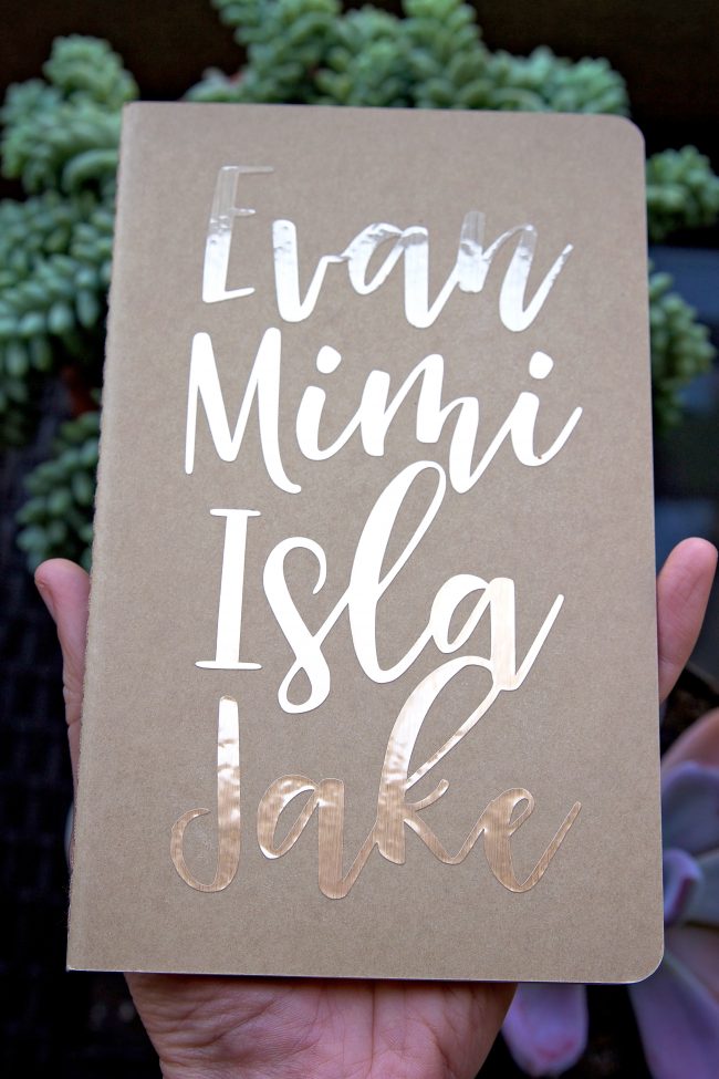 DIY Gift Idea for Mom | Silhouette Cameo Ideas