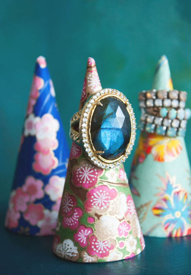 How to DIY Ring Cones