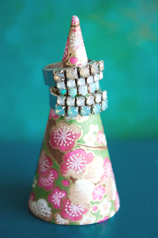 How to DIY Ring Cones