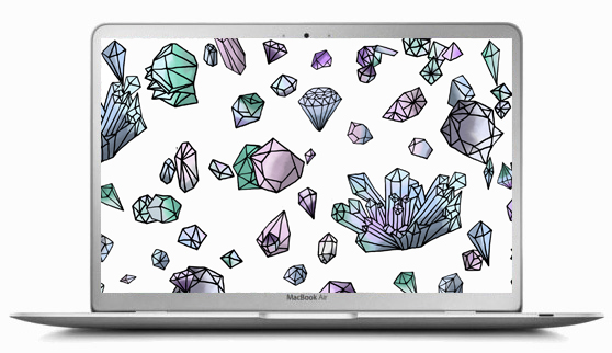 crystal wallpaper