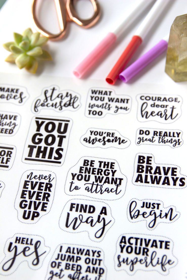 Printable Planner Stickers Printable Planner Stickers