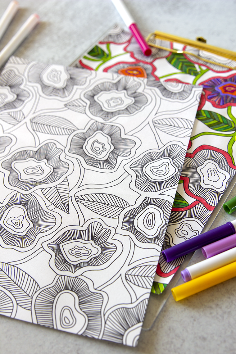 Free Adult Coloring Printable Free Adult Coloring Printable