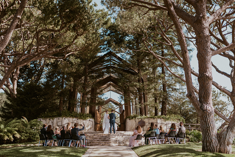 Blue Moon Dream DIY Wedding at Wayfarers Chapel in Palos Verdes, CA wayfarers chapel wedding