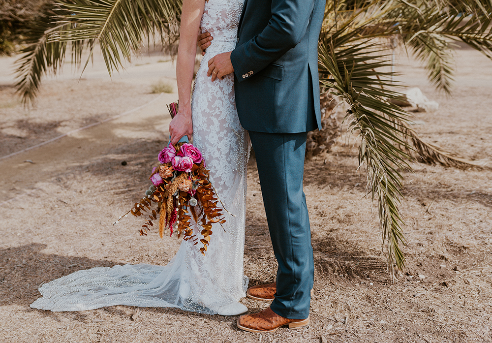 Blue Moon Dream DIY Wedding at Wayfarers Chapel in Palos Verdes, CA bride groom palos verdes
