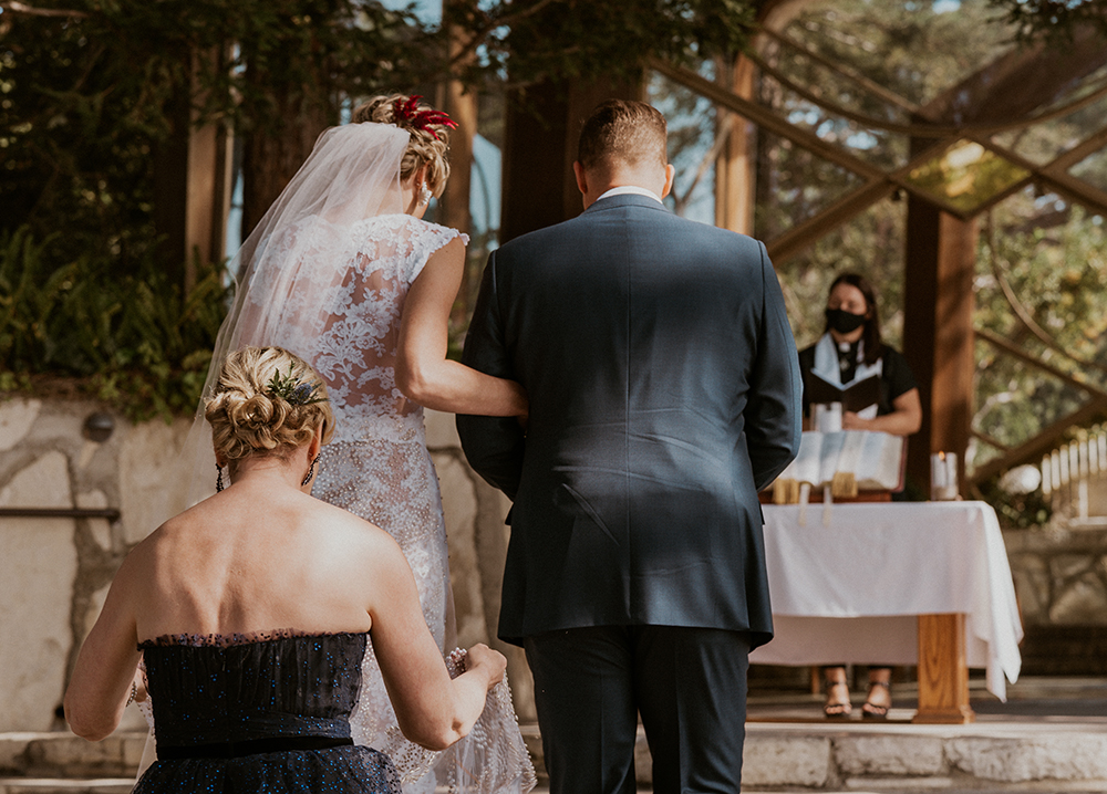 Blue Moon Dream DIY Wedding at Wayfarers Chapel in Palos Verdes, CA wayfarers chapel wedding