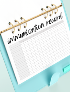 Free Immunization Record Printable - Track Your Child’s Vaccines - The ...