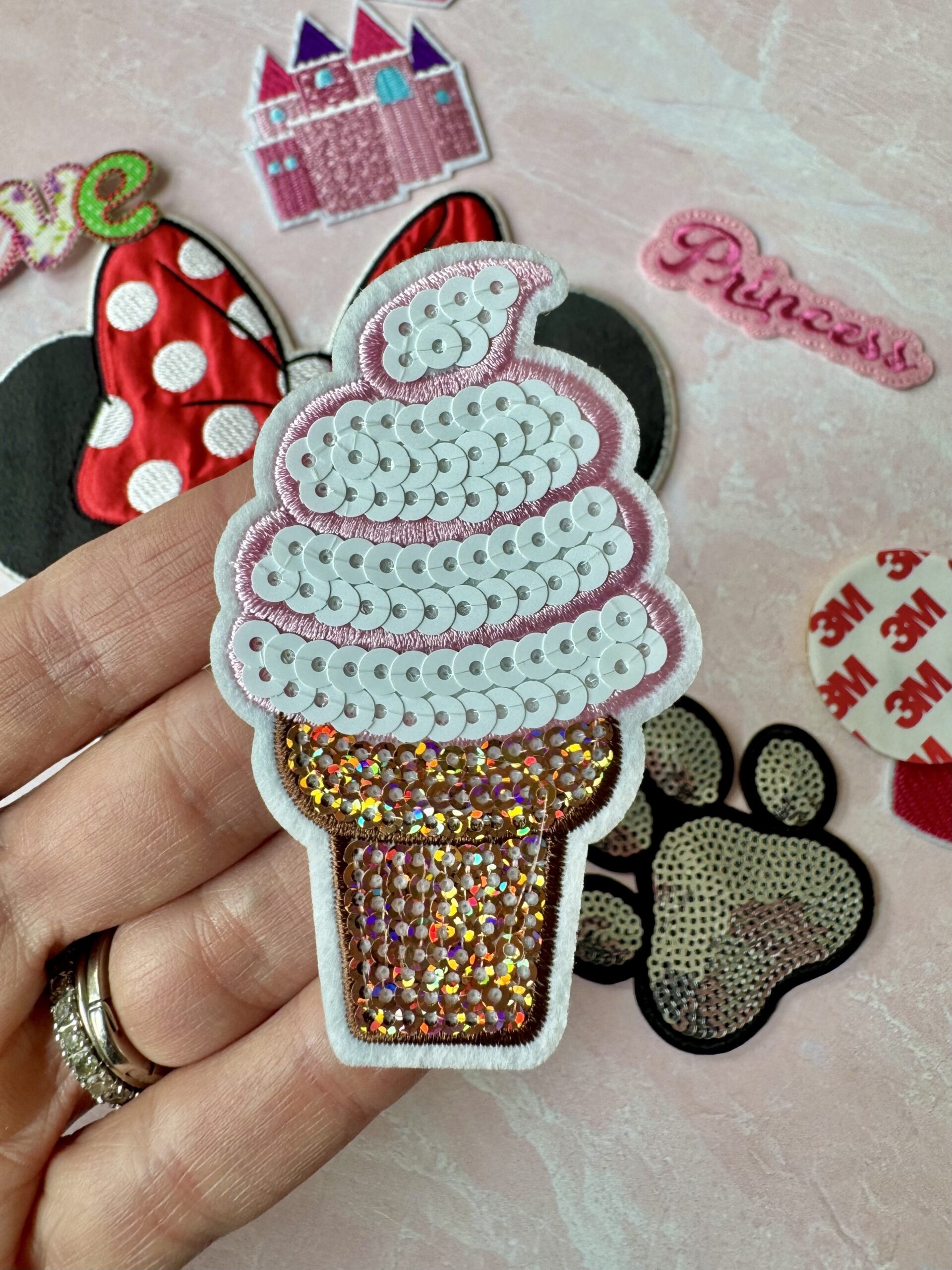 custom_jean_jacket_3 ice cream iron-on patch
