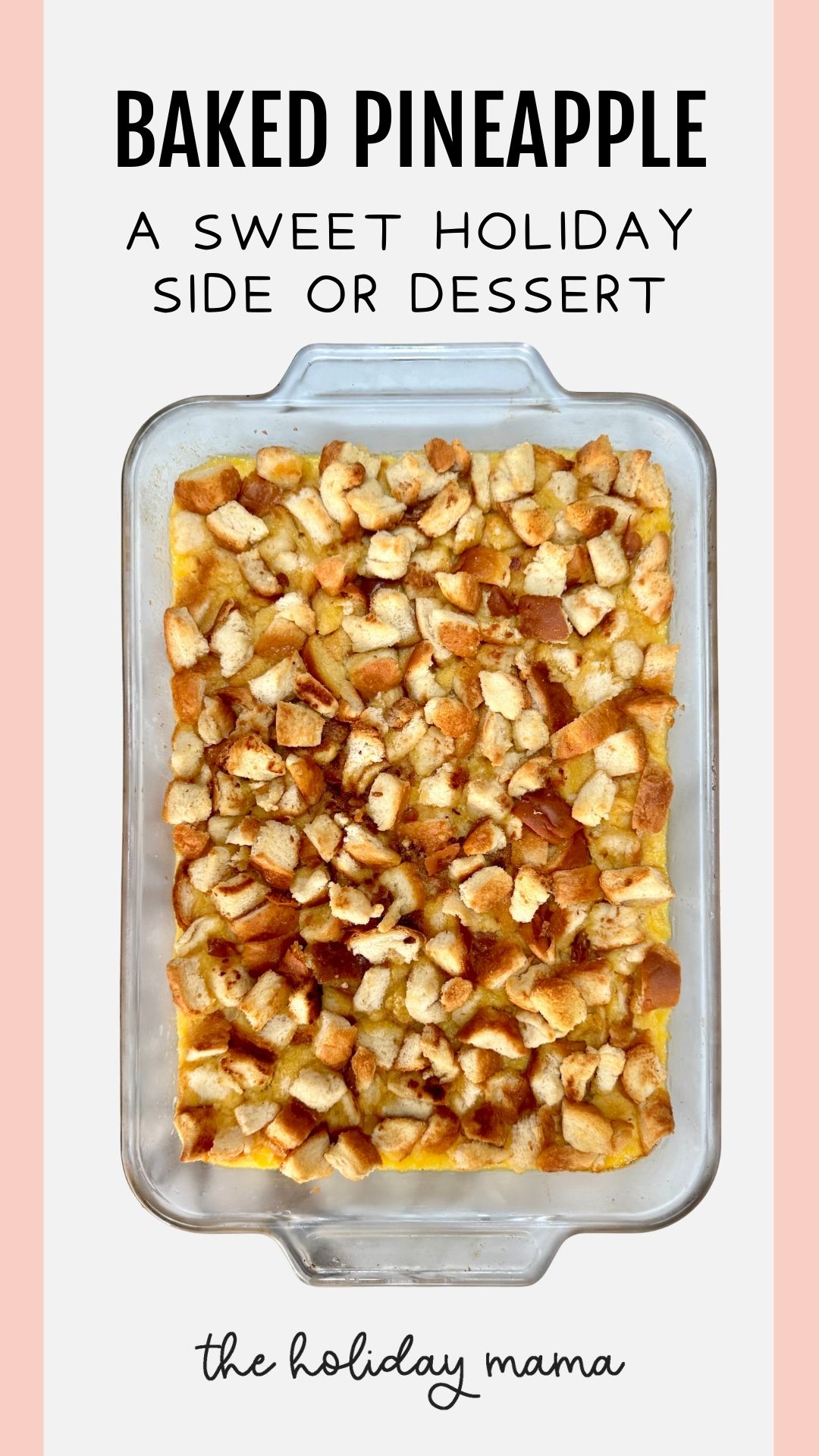 baked pineapple