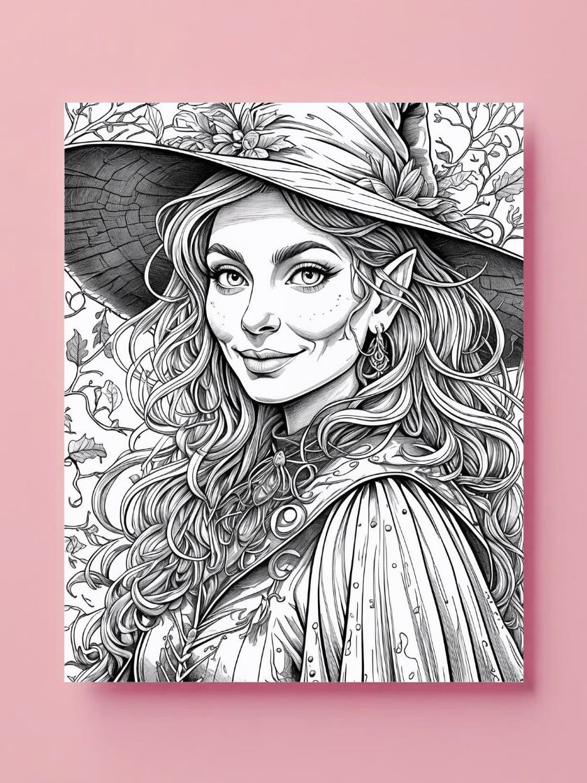Halloween coloring page
