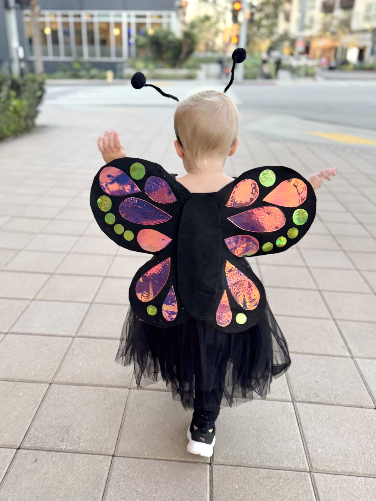 DIY butterfly costume