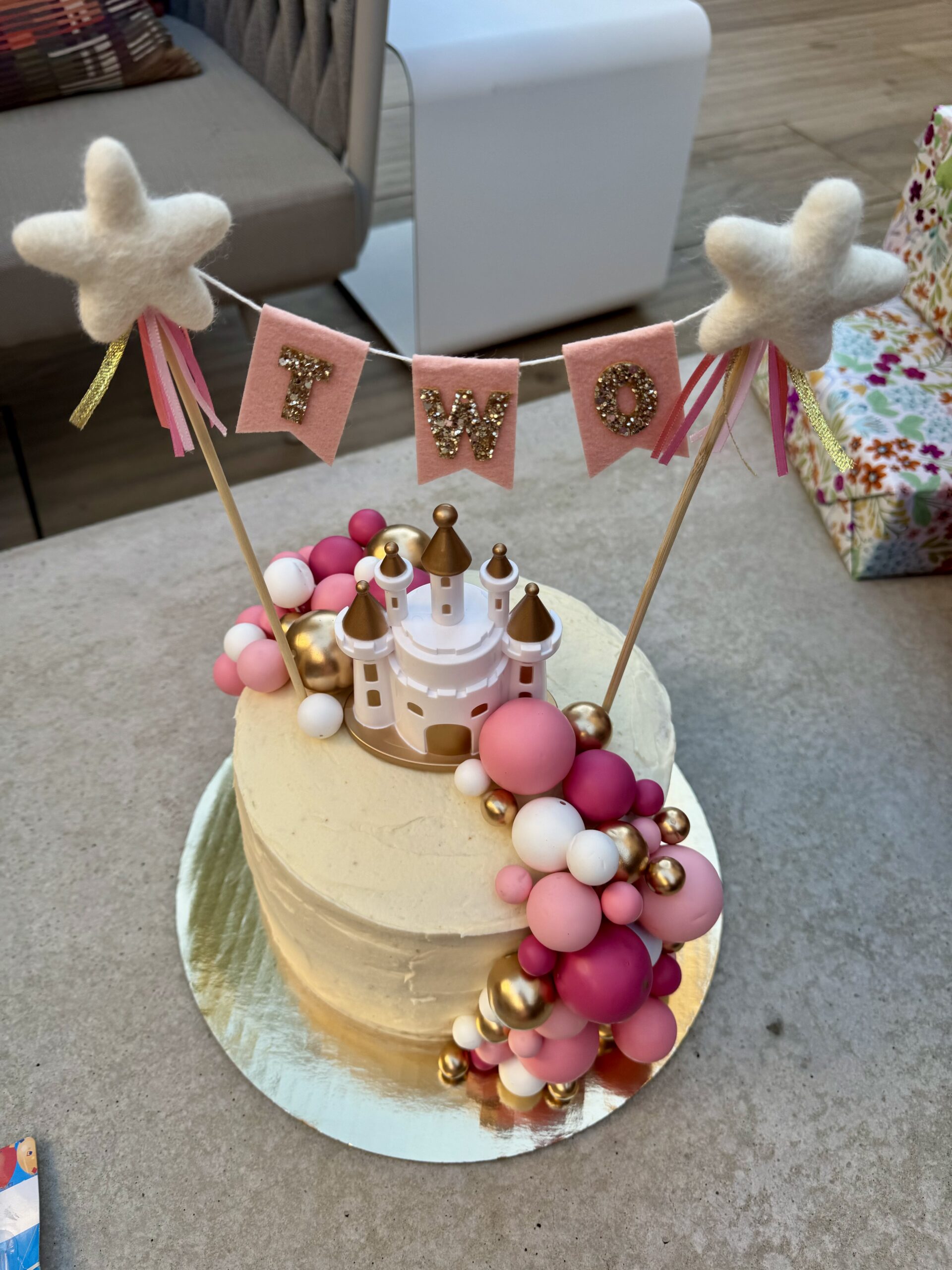 Castle Birthday Cake