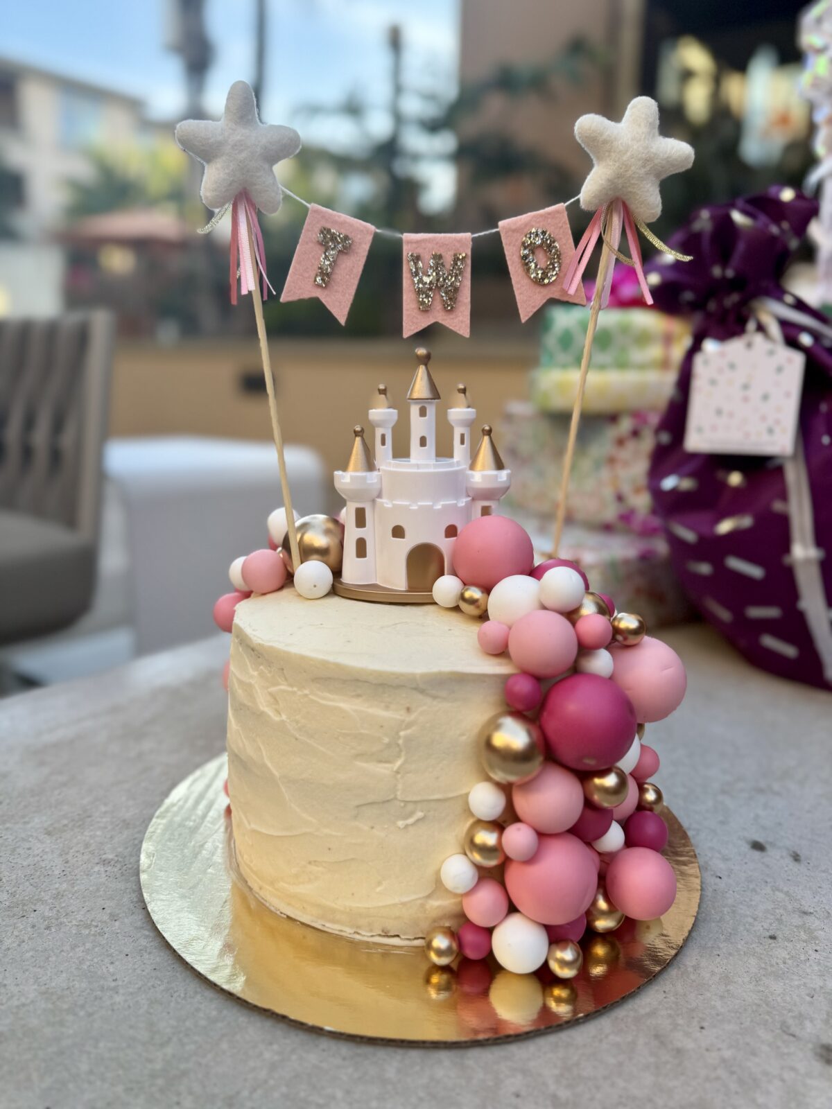 Castle Birthday Cake