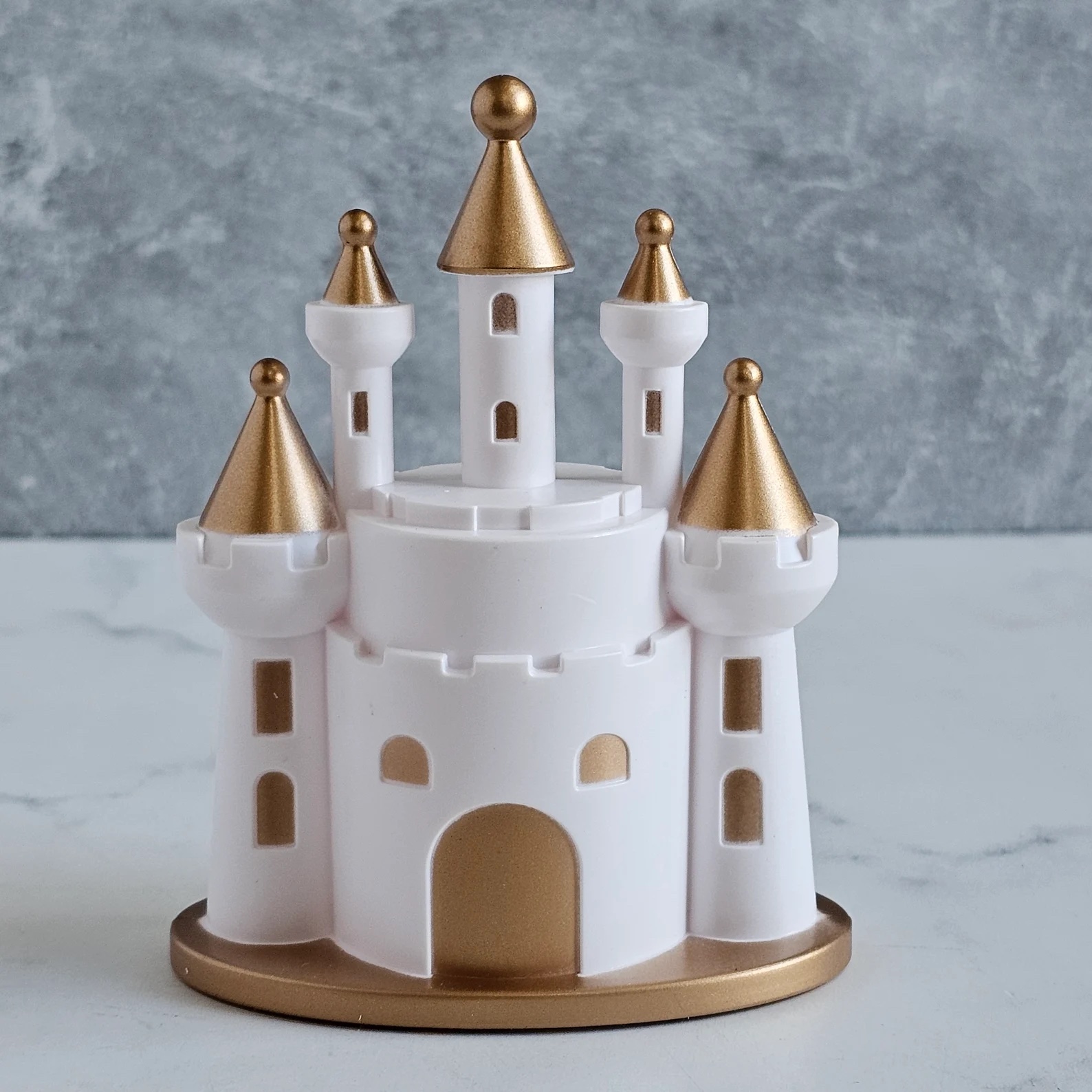 castle cake topper