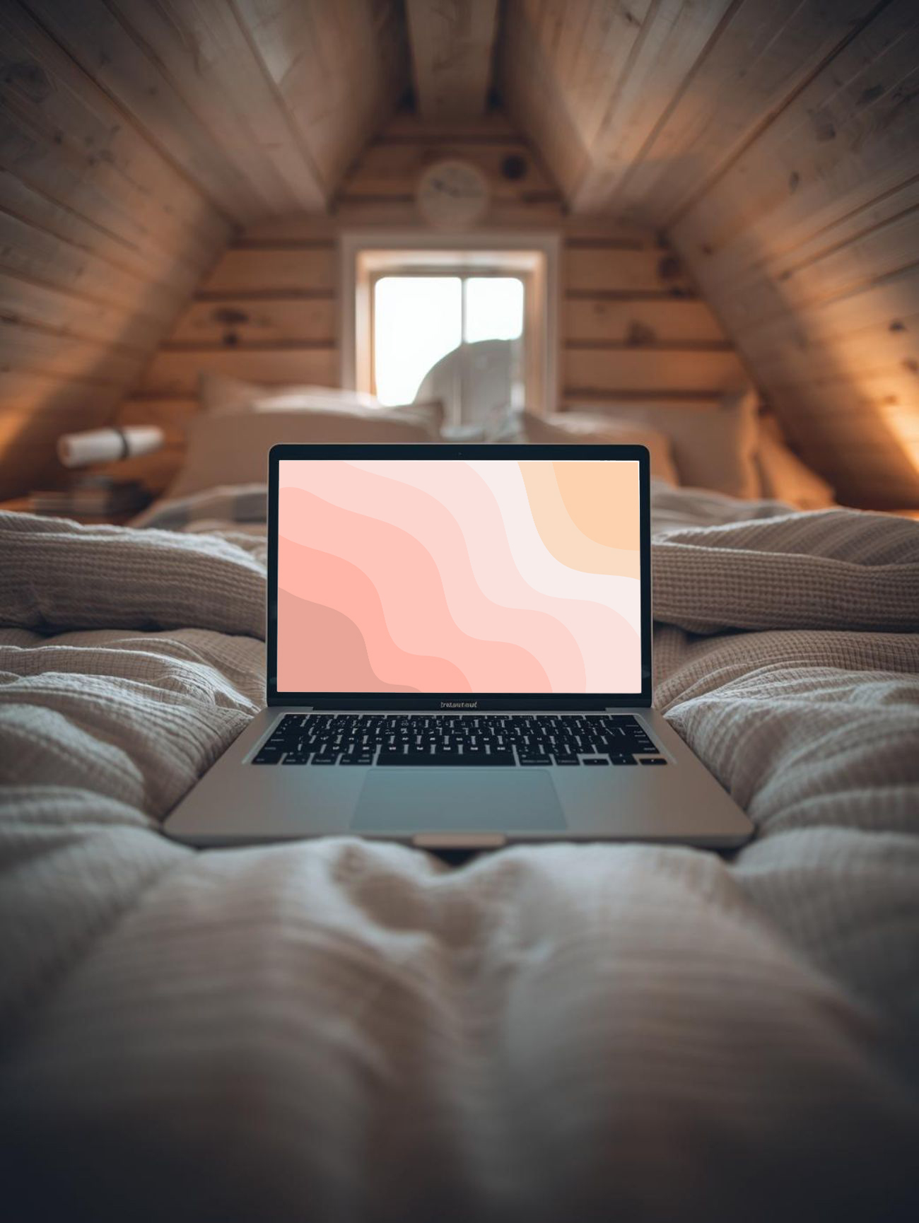 colorful waves wallpaper