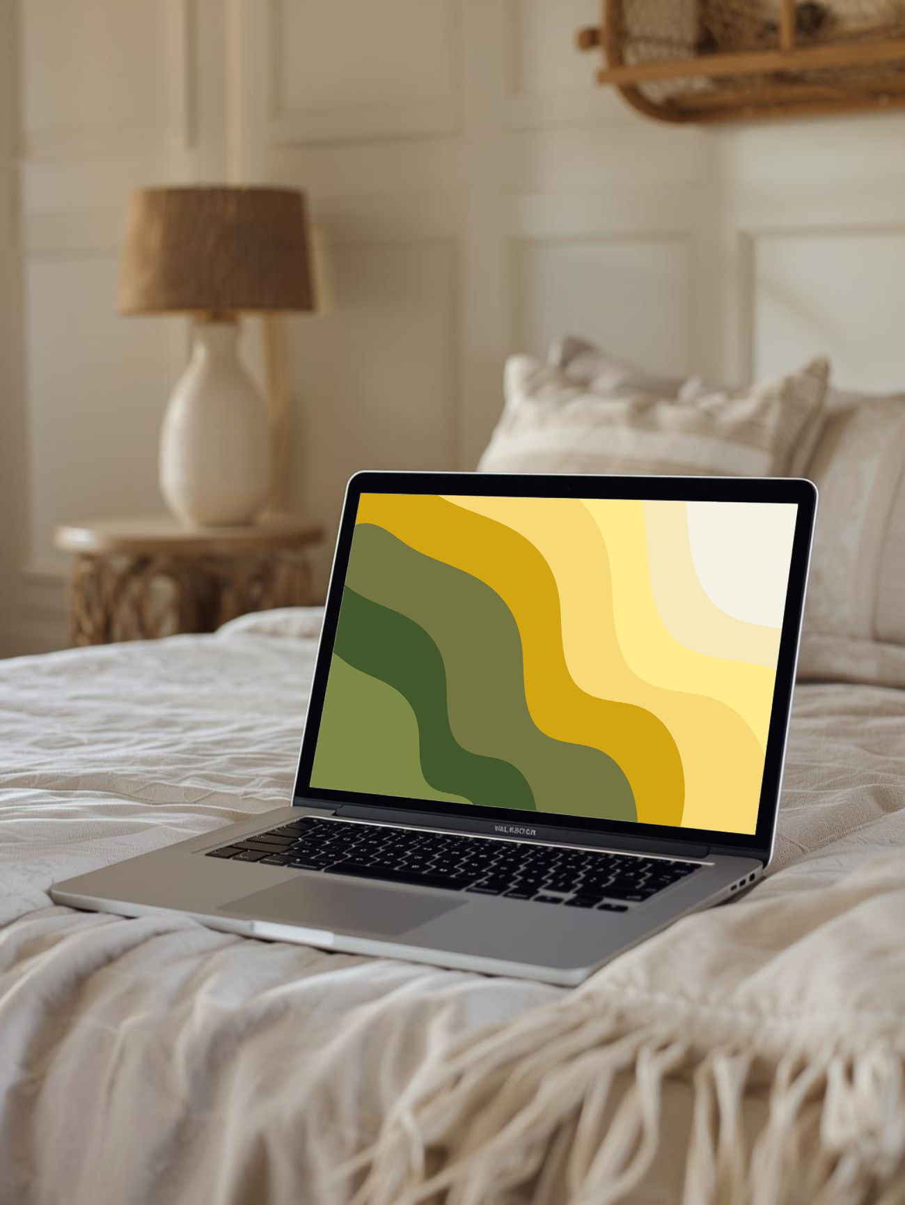 colorful waves wallpaper